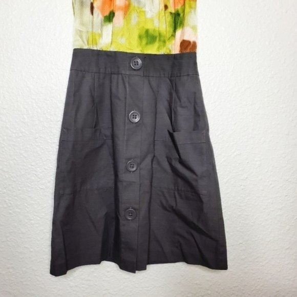 Tabitha Anthropologie Zoya Floral Silk Dress - Picture 2 of 7